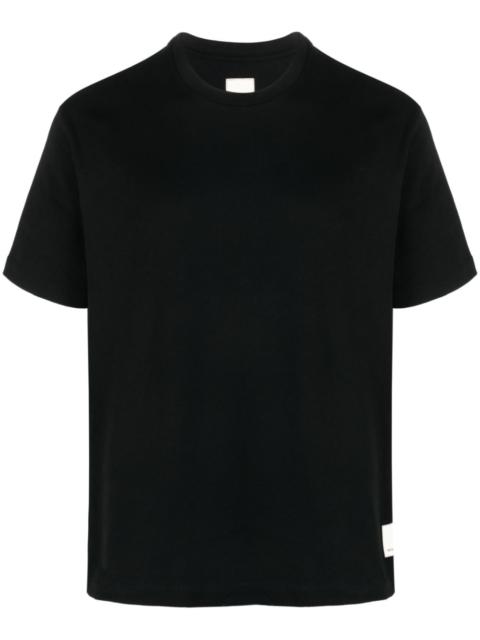 EMPORIO ARMANI 로고 잡아당기기 면 T 셔츠