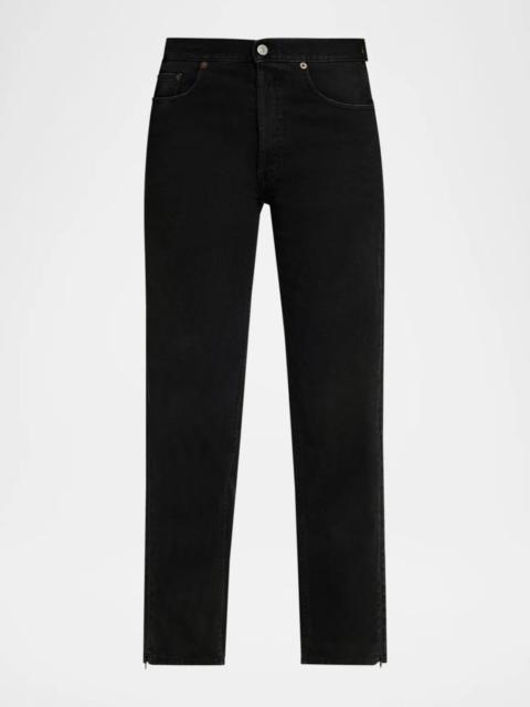 Maison Margiela Zip Straight-Leg Jeans