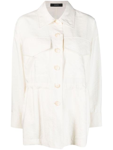 JOSEPH Welbeck drawstring shirt jacket