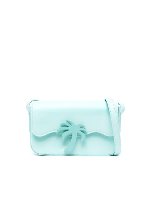 Palm Angels Palm Beach Bridge leather shoulder bag