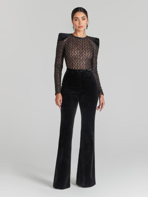 NADINE MERABI Amanda Black Jumpsuit