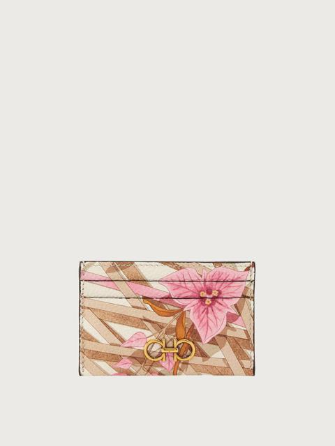 FERRAGAMO GANCINI CREDIT CARD HOLDER