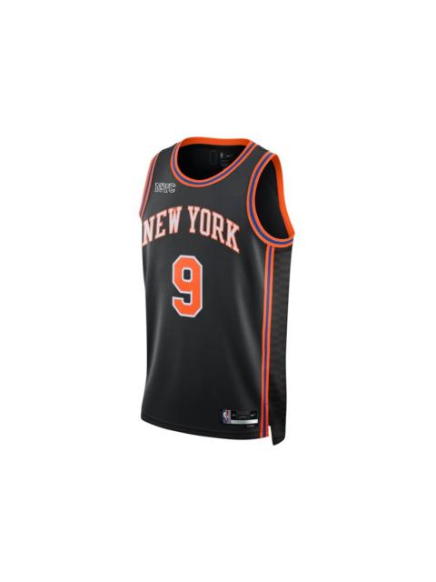 Nike Nike NBA New York Kincks RJ Barrett City Edition Swingman Jersey Black