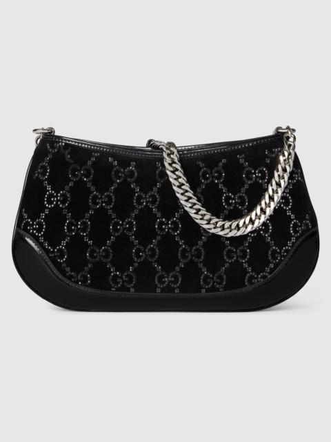 GUCCI Crystals medium shoulder bag