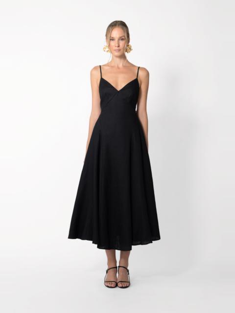 SAU LEE HANNAH MIDI DRESS