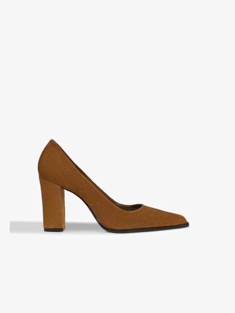 SCHUTZ Eleanor Welt Suede Pump