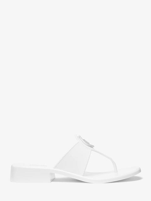 MICHAEL KORS Hannah Jelly T-Strap Sandal