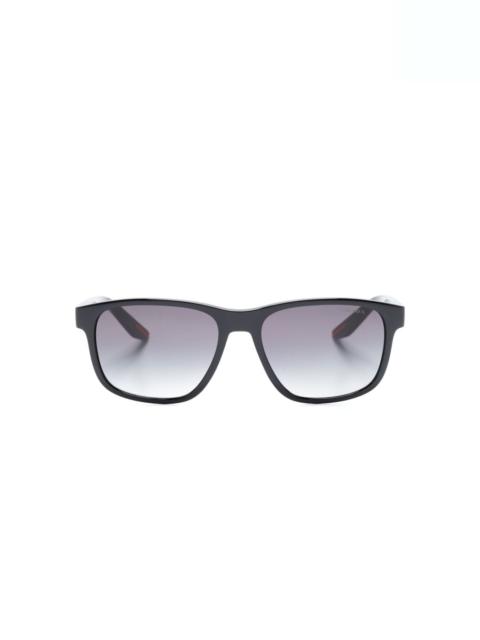 Linea Rossa-logo square sunglasses