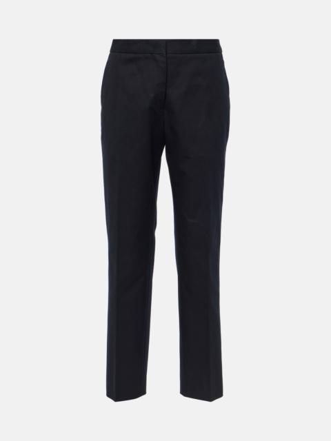 Jil Sander Cotton slim pants