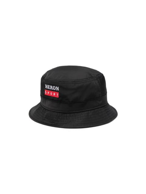 Heron Preston HPNY logo-patch bucket hat