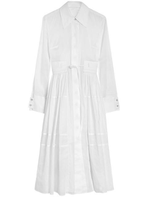 Jil Sander cut-out shirt dress