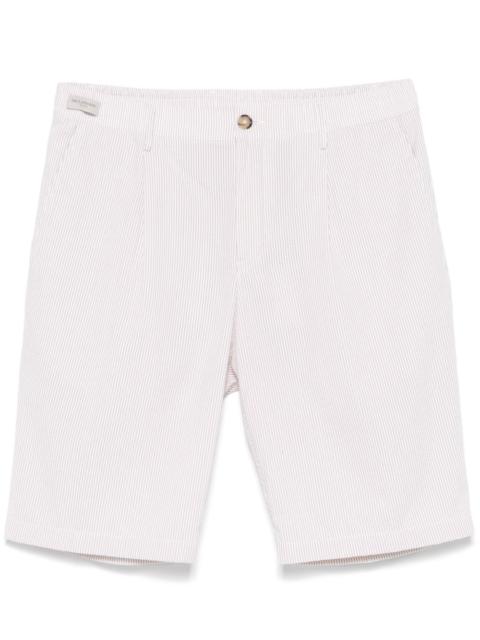 Paul & Shark seersucker cotton bermuda shorts