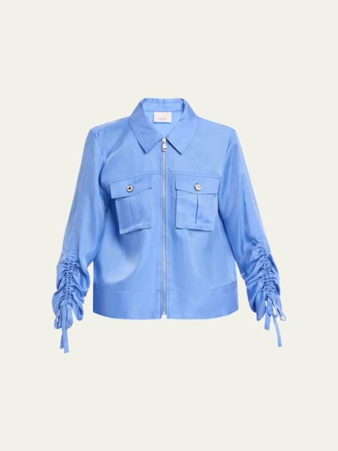 Cinq à Sept Dale Patch-Pocket Twill Jacket