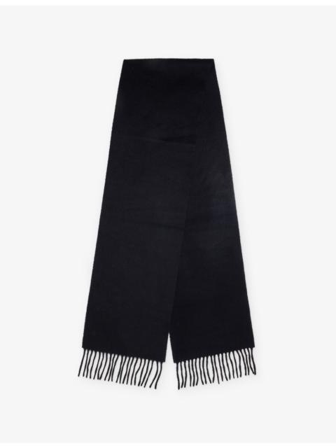 Fringe Brushed Cashmere Scarf