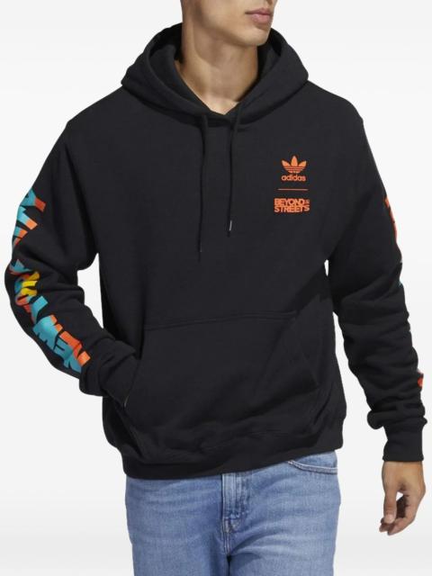 adidas x Beyond The Streets logo-detail hoodie