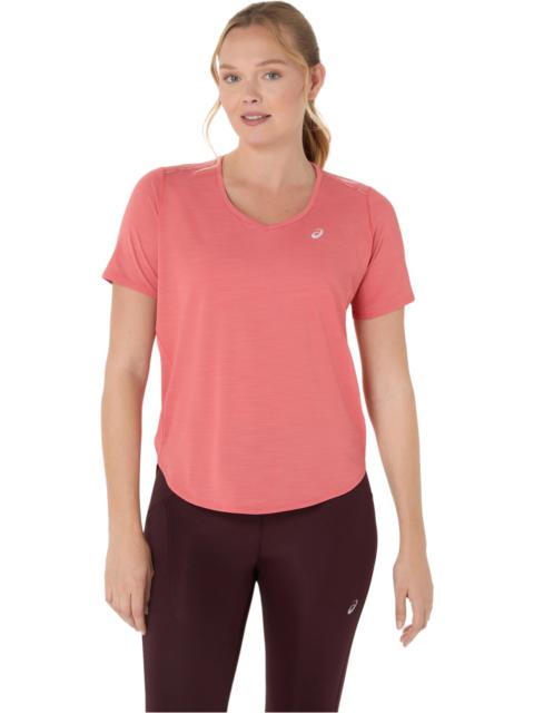 Asics ROAD V-NECK SHORT SLEEVE TOP