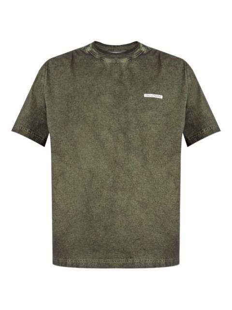 Stone Island logo-print cotton T-shirt