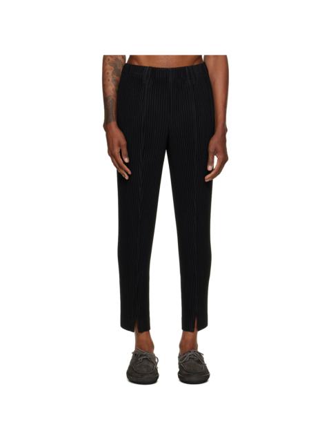 ISSEY MIYAKE Black Tailored Pleats 1 Trousers