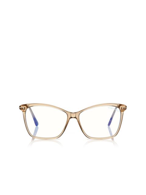 TOM FORD BLUE BLOCK CAT EYE OPTICALS