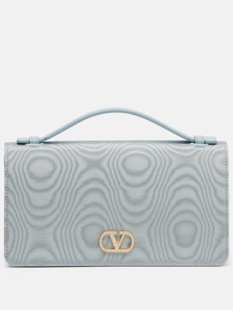 Valentino VLogo Signature Mini moiré clutch