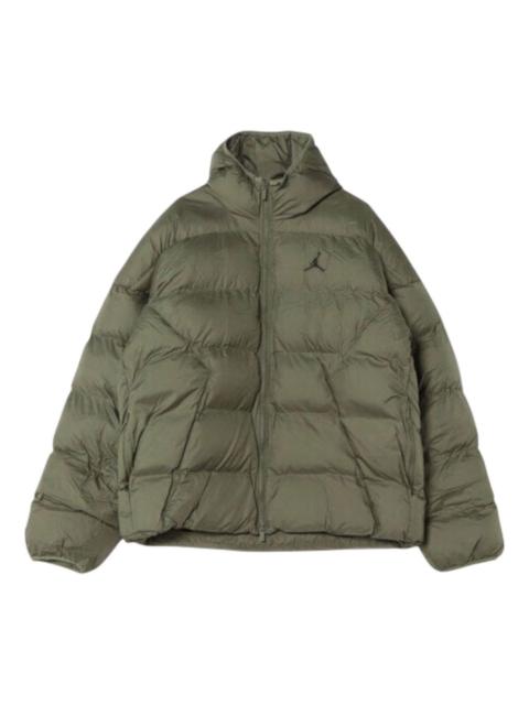 Jordan Air Jordan Brooklyn Therma-FIT Puffer Jacket 'Medium Olive Black' HV0532-222