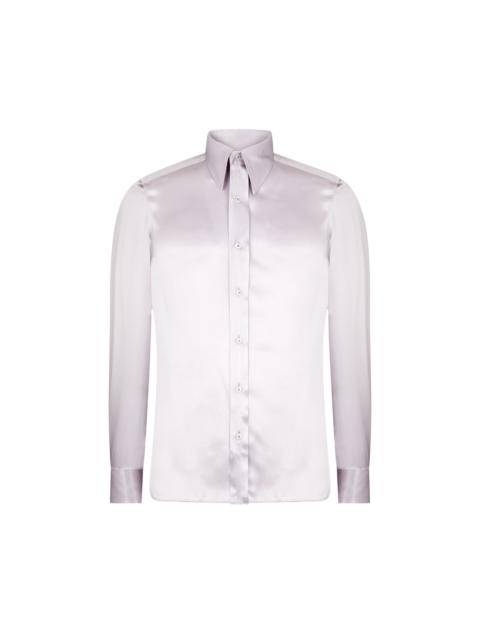 TOM FORD SILK CHARMEUSE SLIM FIT SHIRT