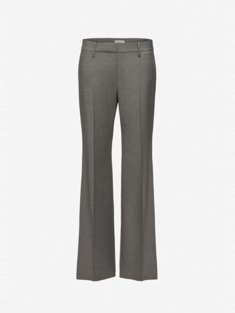MAGDA BUTRYM Flared tailored trousers in grey