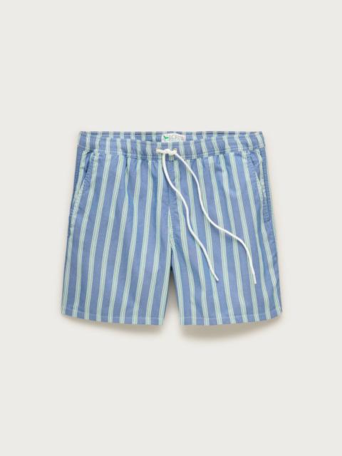 J.CREW 6" swim trunk in cotton-nylon blend oxford