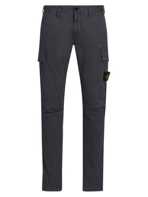Stone Island Men's Cotton Skinny Cargo Trousers - Navy Blue