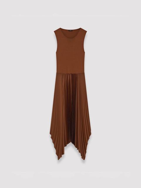 JOSEPH Knit Weave Plissé Dera Dress