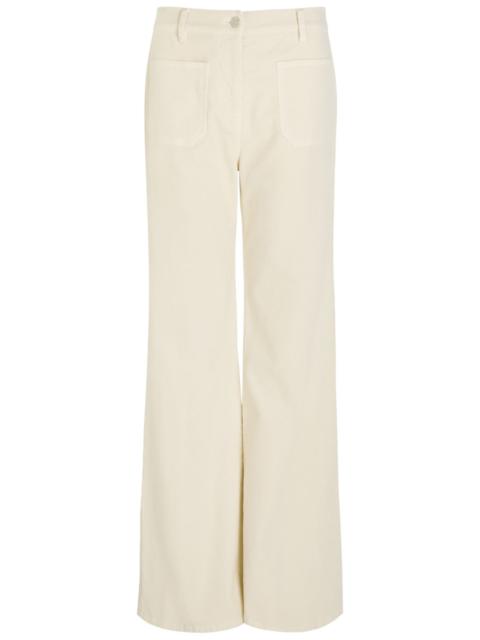 NILI LOTAN Nili Lotan Florence Flared-leg Corduroy Trousers