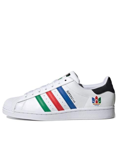 adidas adidas Superstar 'Colorful Trefoil - Cloud White' FU9521