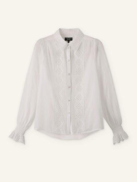 ME+EM Broderie Detail Shirt