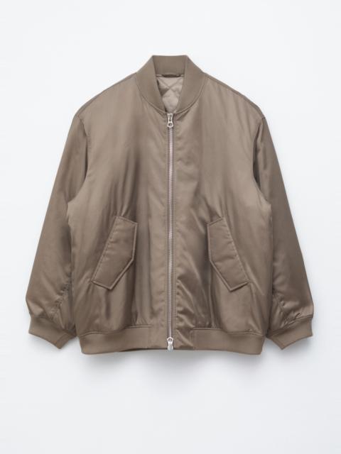 & Other Stories Long Bomber Jacket