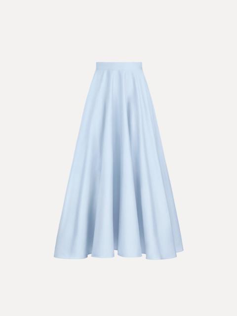 Oscar de la Renta COTTON POPLIN SATEEN CIRCLE SKIRT