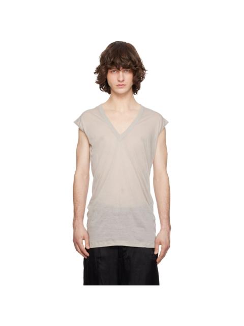 Rick Owens Off-White Temple Deep V SL T-shirt