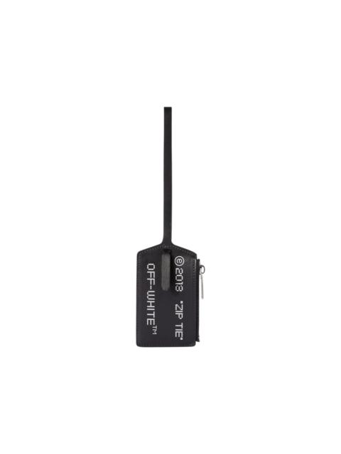 Off-White OFF-WHITE Zip Tie Zipped Card Case Black