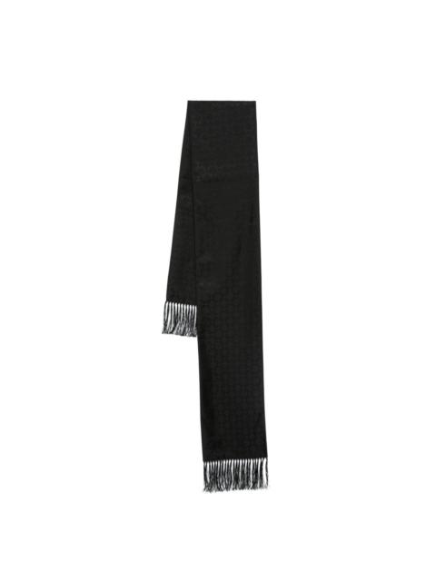 Givenchy logo-jacquard scarf