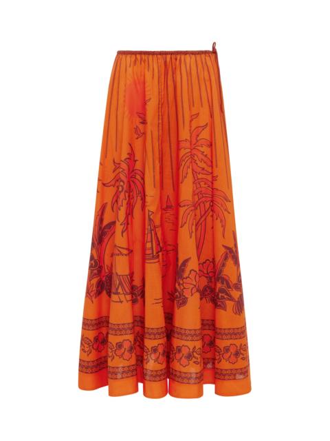 ALÉMAIS Boathouse Midi Skirt