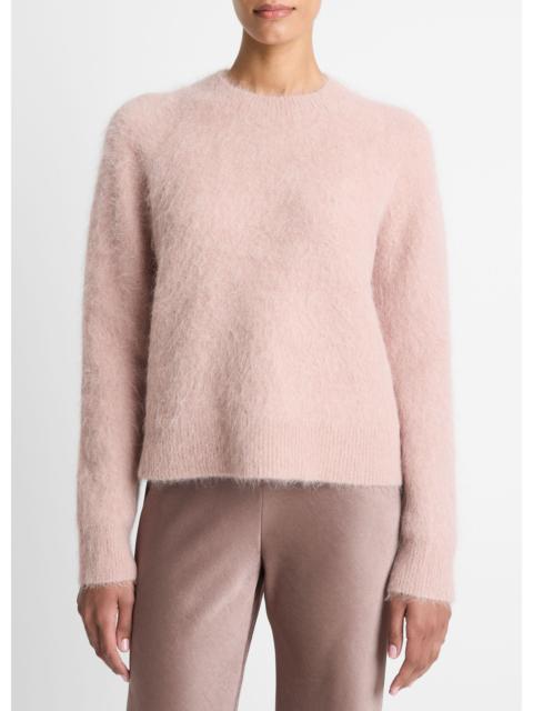 Vince Brushed Alpaca-Blend Crew Neck Sweater