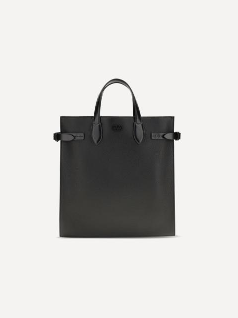 Valentino Medium Antibes grained leather Shopping Bag