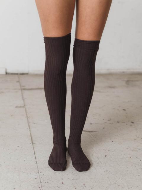 BASERANGE Overknee Socks - Organic Cotton Rib