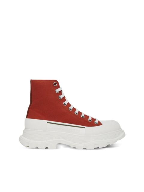 Alexander McQueen Tread Slick "Red/White" sneakers