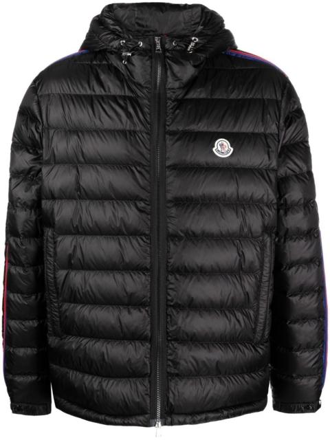 Moncler Agout logo-patch puffer jacket