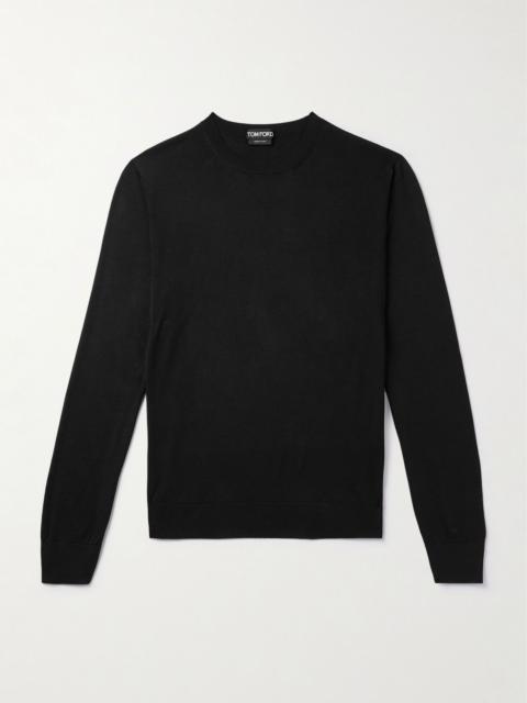 TOM FORD Silk Sweater Black