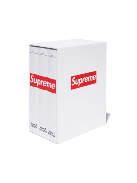 Supreme Supreme 30 Years: T-Shirts 1994-2024 Book (3-Volumes) 'White'