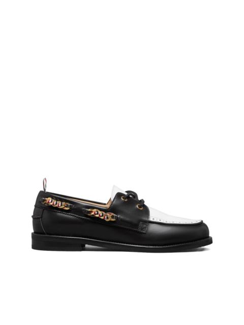 Thom Browne chain-detailed loafers