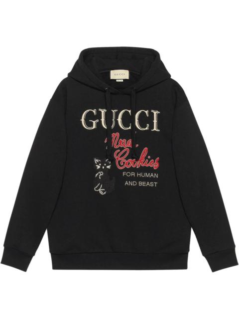 GUCCI Gucci 'Mad Cookies' 프린트 셔츠
