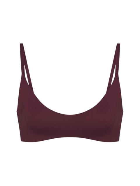 Nike Nike x SKIMS Women's Matte Micro Scoop Bra Currant