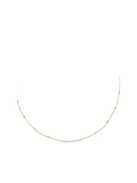 MONICA VINADER bead-detail gold-vermeil necklace